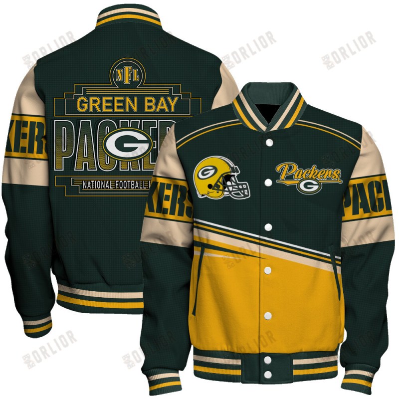 Green Bay Packers Varsity Jacket
