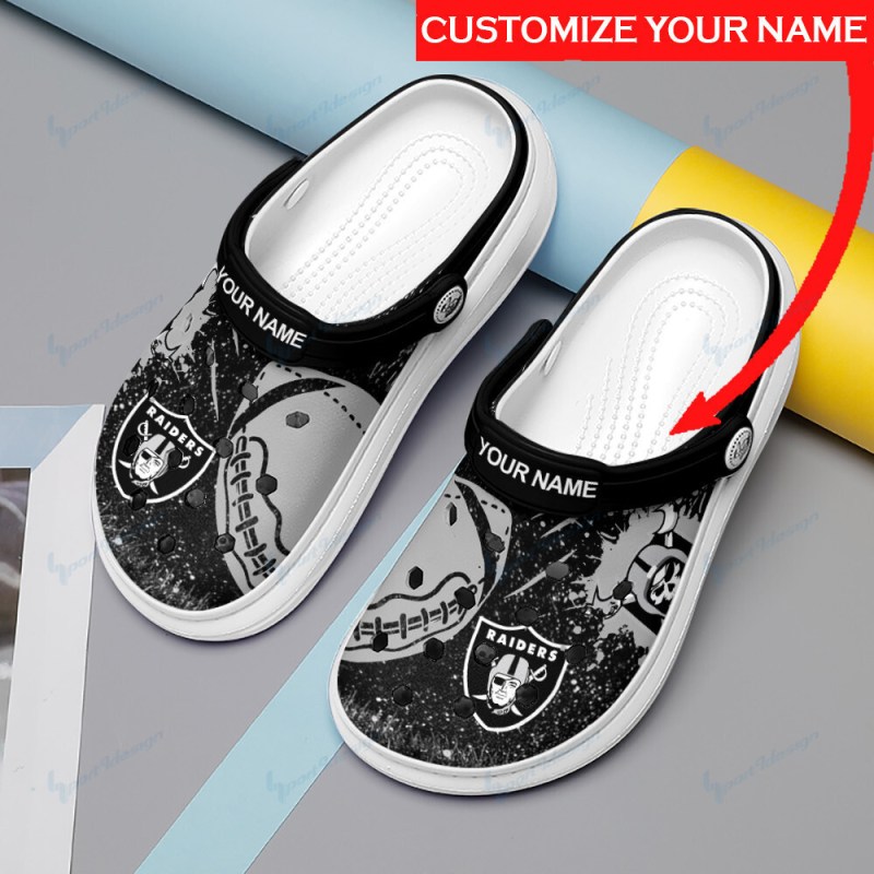 Limited Edition Las Vegas Raiders Clog
