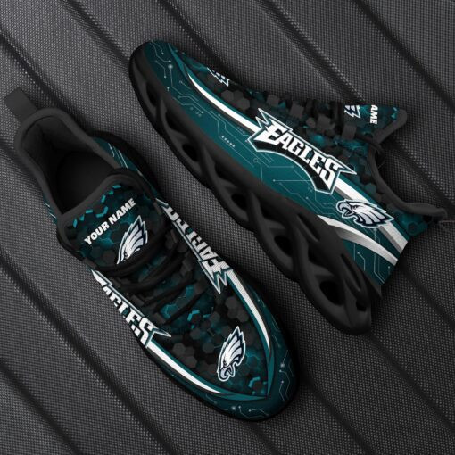 Philadelphia Eagles Personalized Yezy Running Sneakers 77