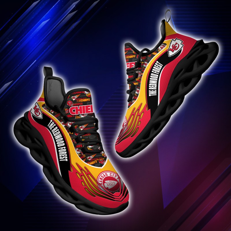Kansas City Chiefs Yezy Running Sneakers