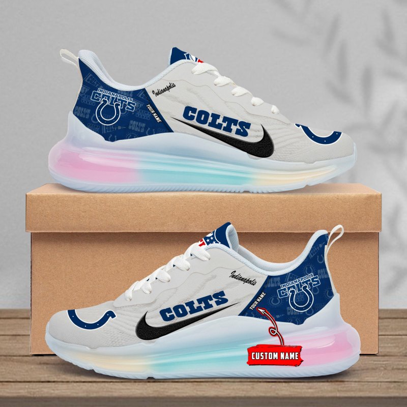 Indianapolis Colts Rainbow Cushion Running Shoes