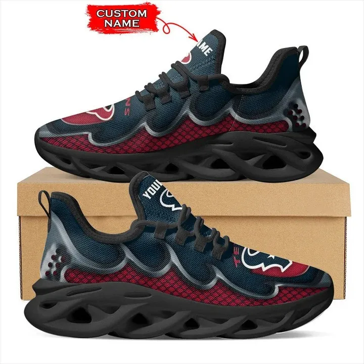 Houston Texans Personalized Yezy Running Sneakers