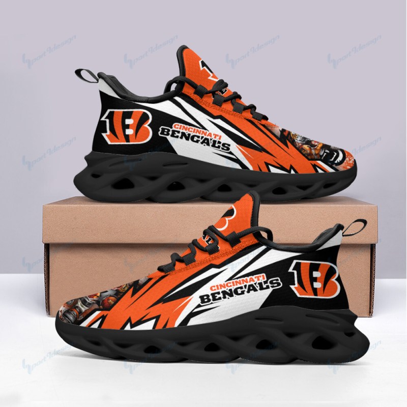Cincinnati Bengals Yezy Running Sneakers