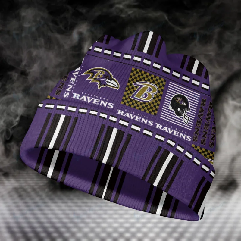 Baltimore Ravens Wool Beanie