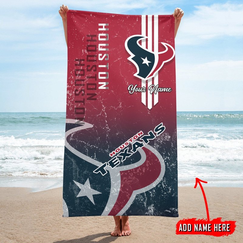 Houston Texans Beach Towel