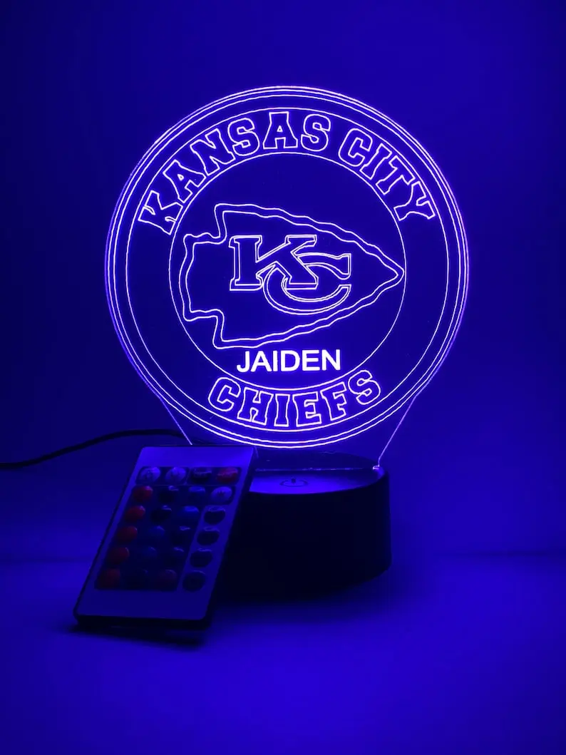 Kansas City Chiefs Lamp 5