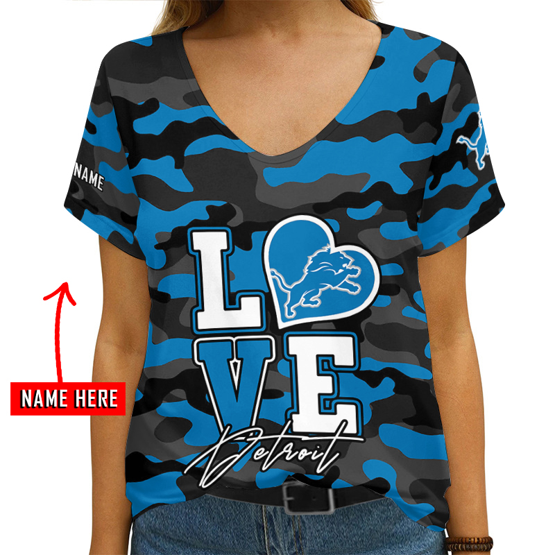 Detroit Lions T-shirt for Women