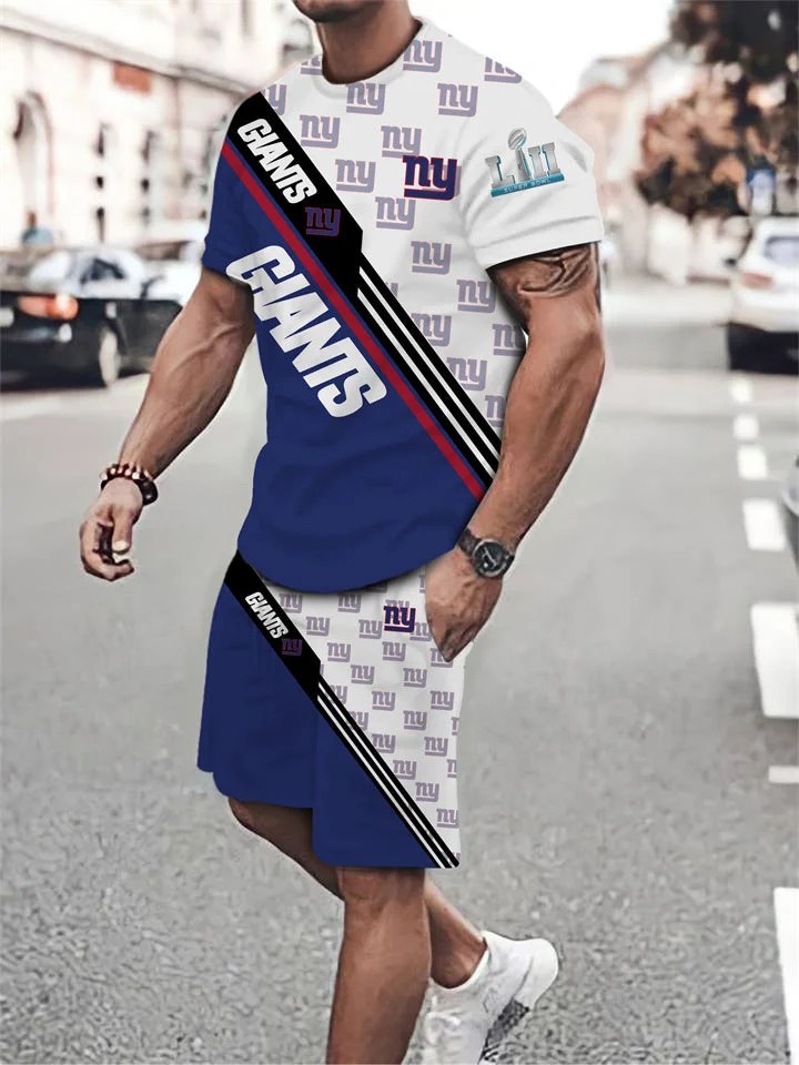 New York Giants T-shirt and Shorts
