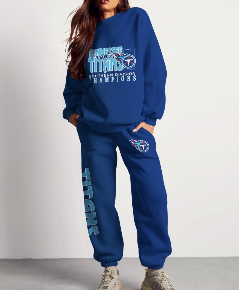 Tennessee Titans Combo 3D Sweatsuit