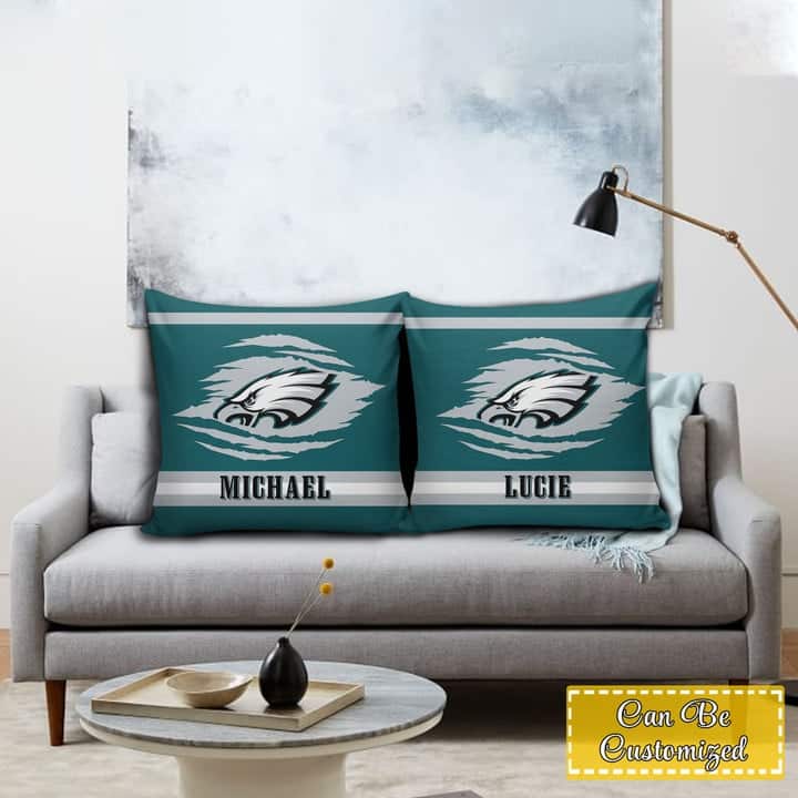 Personalized Philadelphia Eagles Pillowcase
