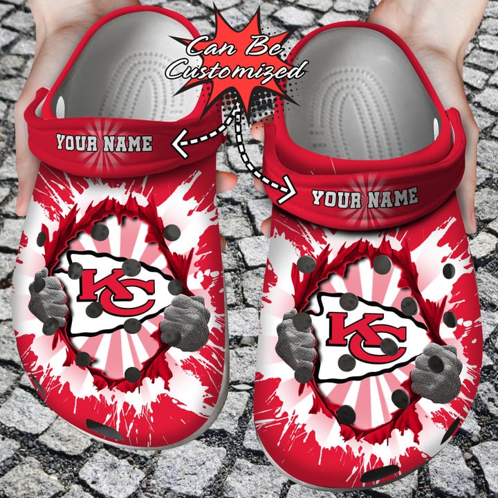 Kansas City Chiefs Personalized Limited Clog