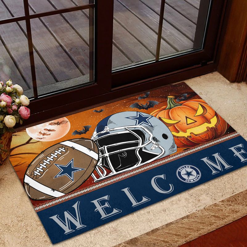Dallas Cowboys Halloween Doormat