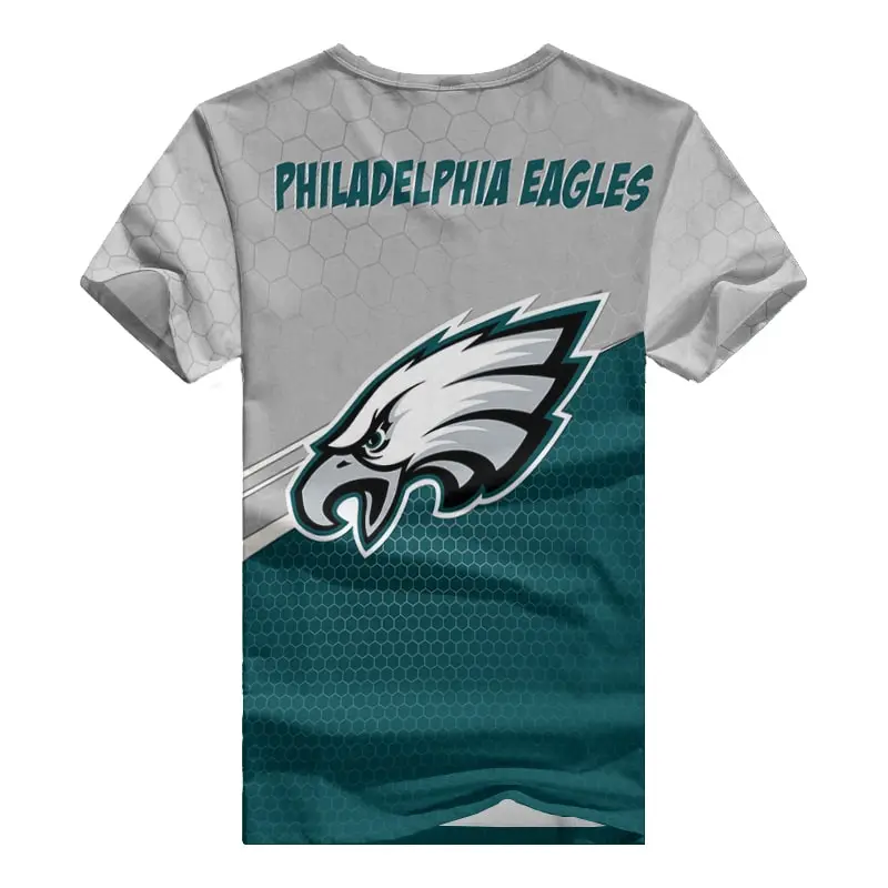 Philadelphia Eagles V-neck Women's T-shirt - Image 2