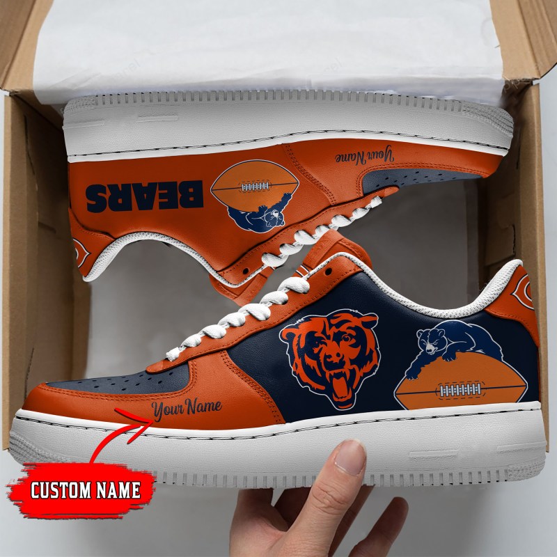 Chicago Bears Personalized AF1 Shoes
