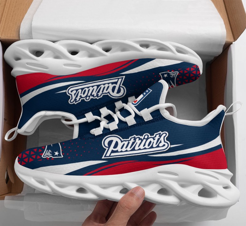 New England Patriots Yezy Running Sneakers
