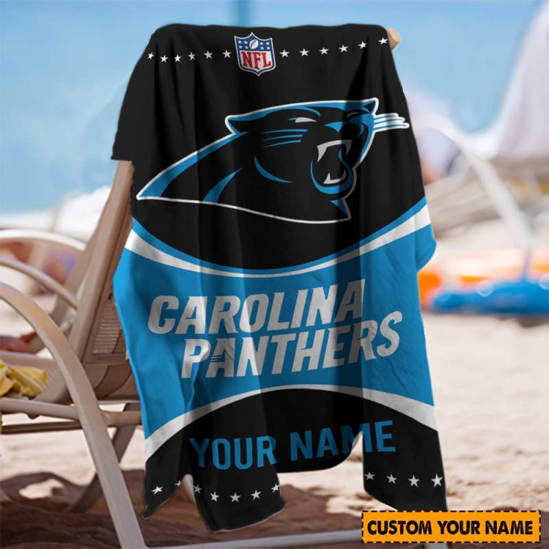 Carolina Panthers Towel Design