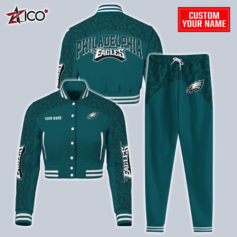 Philadelphia Eagles Jacket Full View