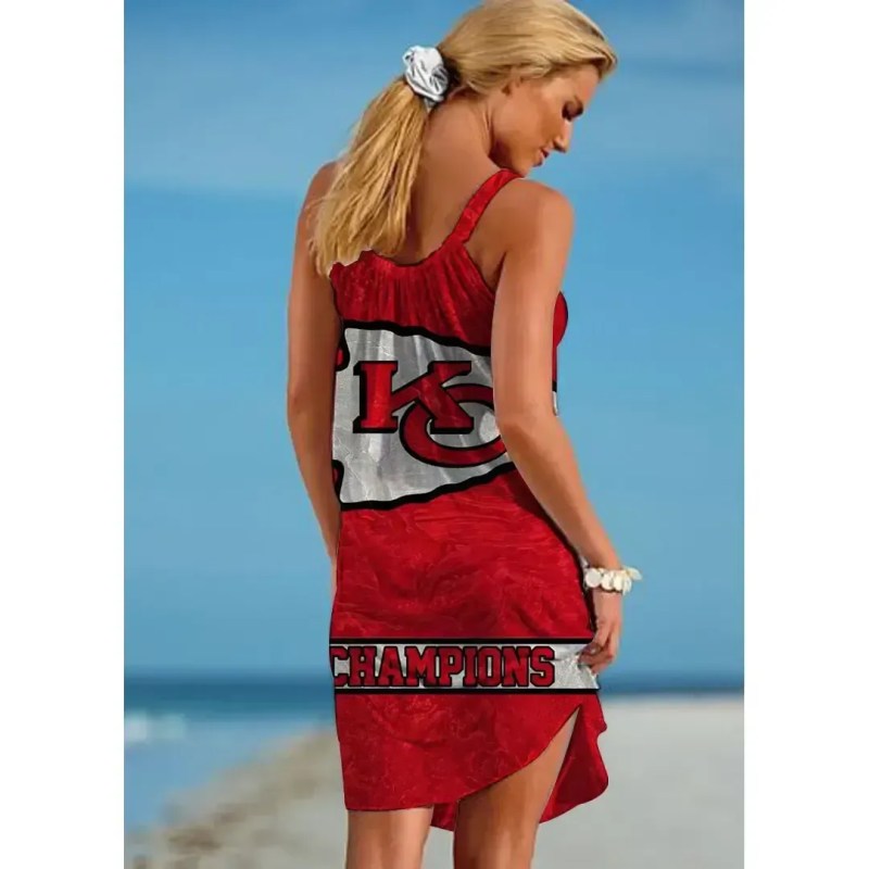 NFL Kansas City Chiefs Beach Dress Styles