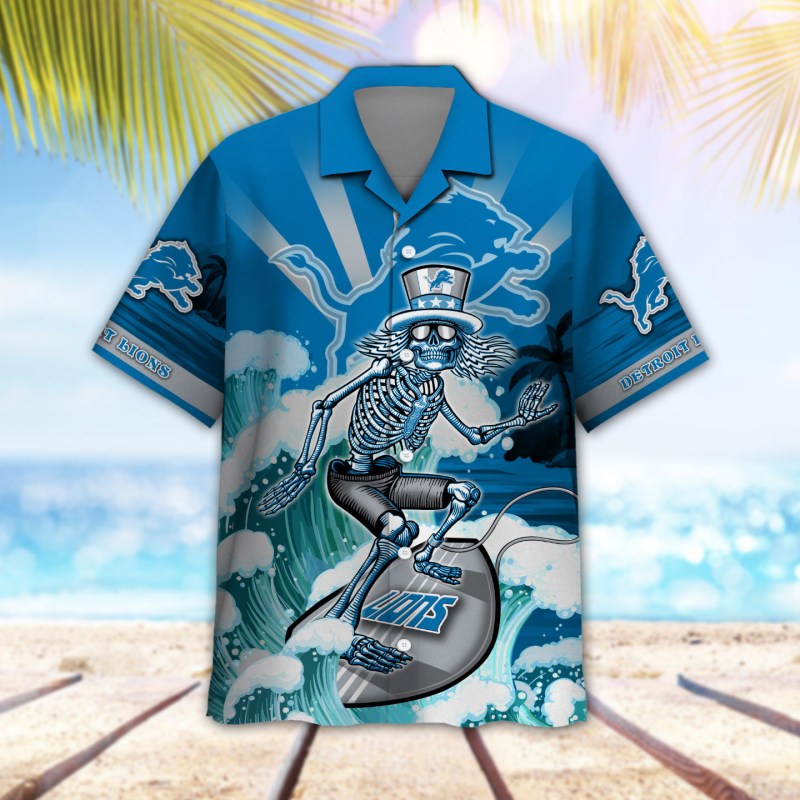 Detroit Lions Button Shirt Image 1