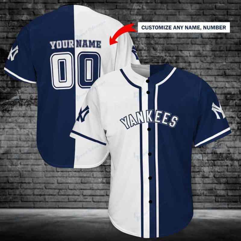 New York Yankees Personalized Baseball Jersey Shirt