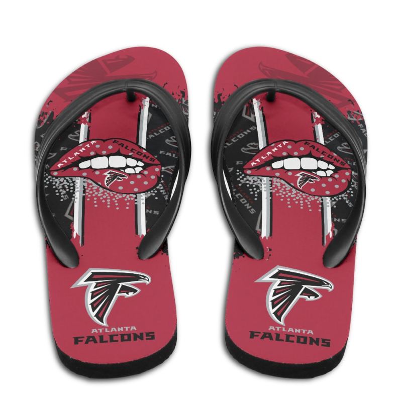 Atlanta Falcons Summer Flip Flop Image 1