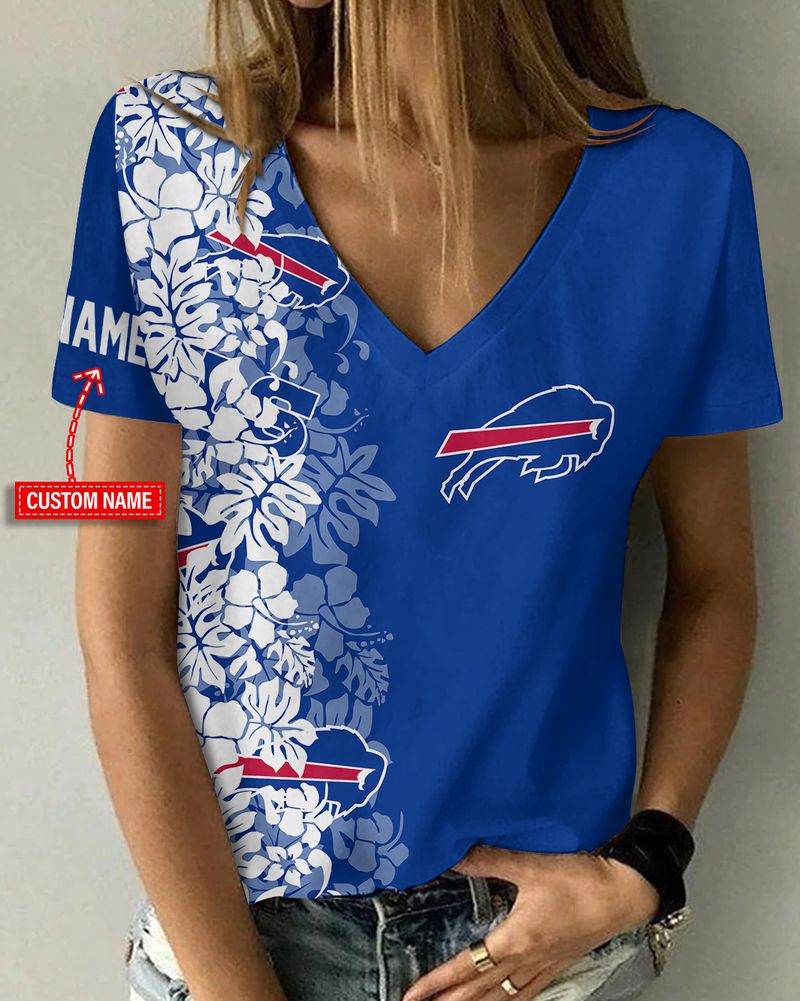 Buffalo Bills V-neck T-shirt
