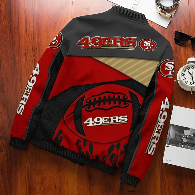 San Francisco 49ers Bomber Jacket - Lifestyle Look