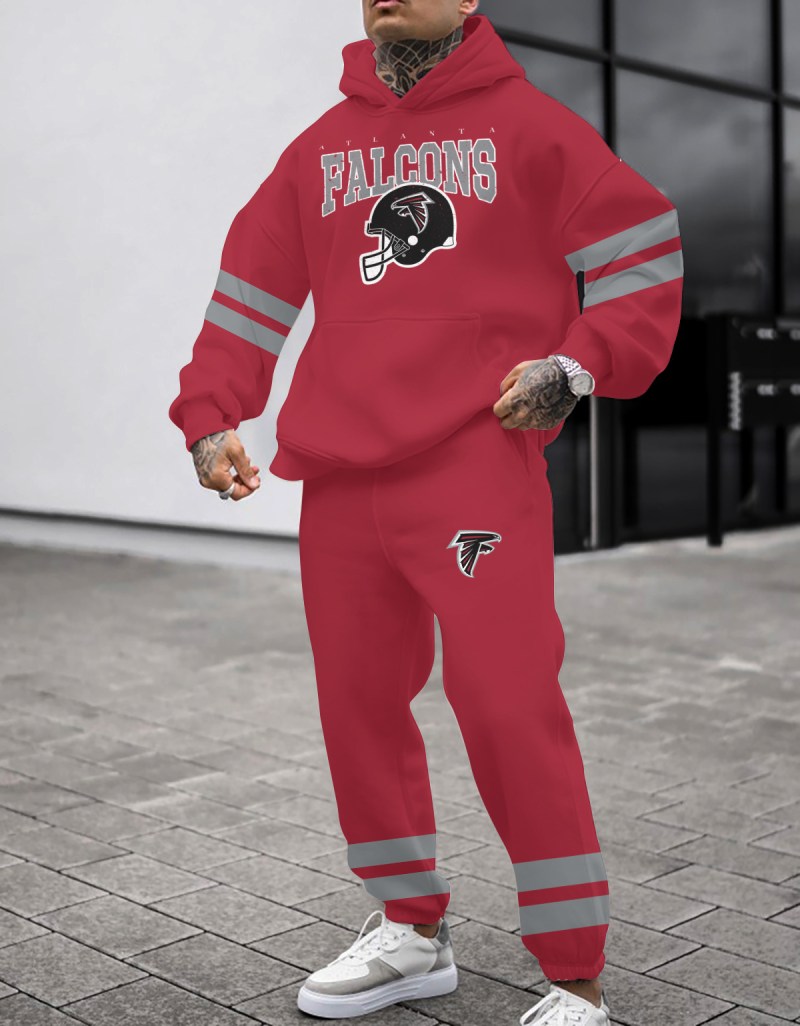 Atlanta Falcons Combo Hoodie and Sweatpants