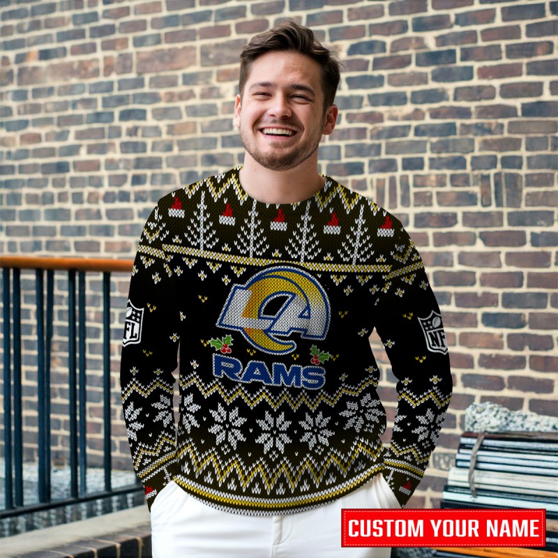 Los Angeles Rams Ugly Christmas Sweater - MKOutdoor2