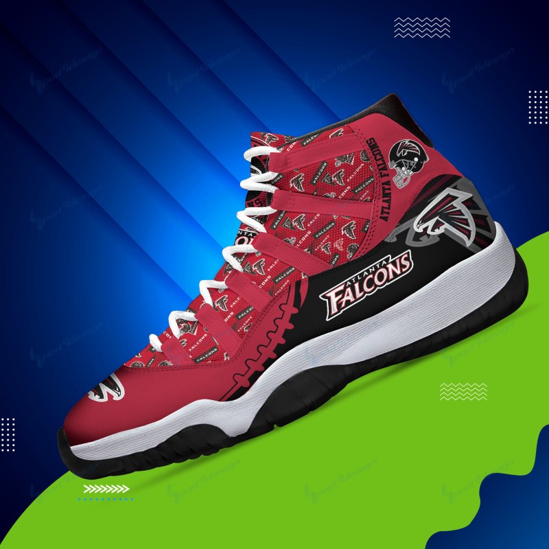 Atlanta Falcons Personalized AJD11 Sneakers