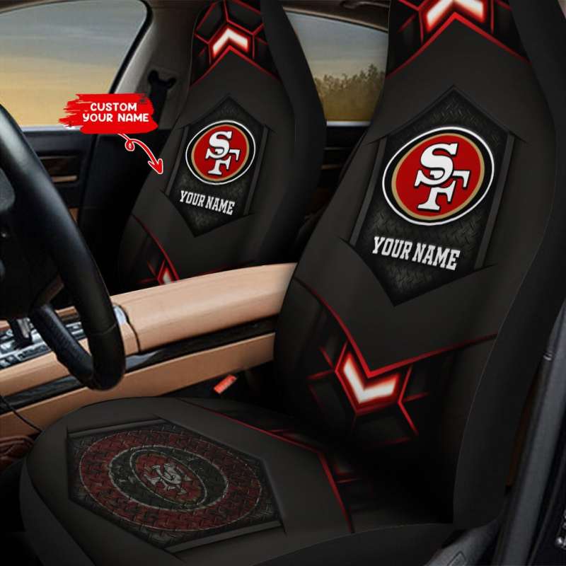 San Francisco 49ers Car Seat Cover Design