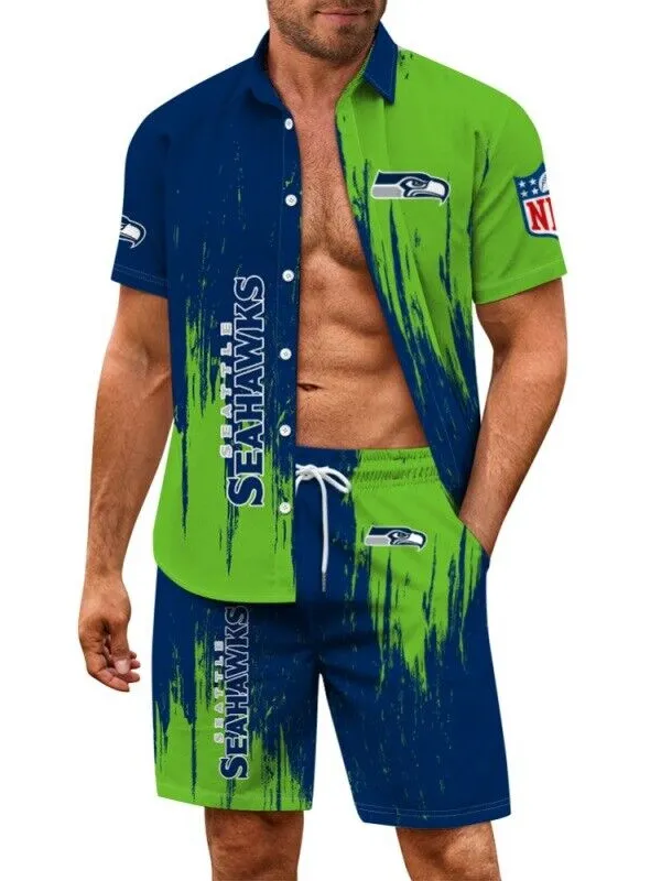 Seattle Seahawks Hawaiian Shirt