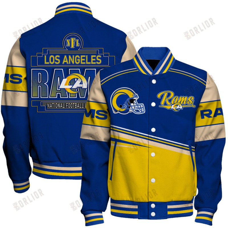 Los Angeles Rams Varsity Jacket Image 1