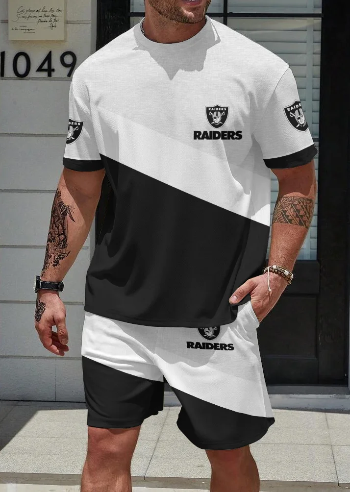 Las Vegas Raiders T-shirt and Shorts
