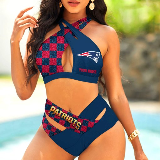 New England Patriots Women's Bikini Swimsuit