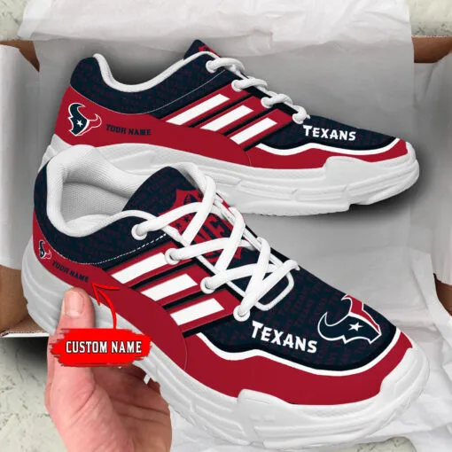 Houston Texans Personalized Chunky Sneakers