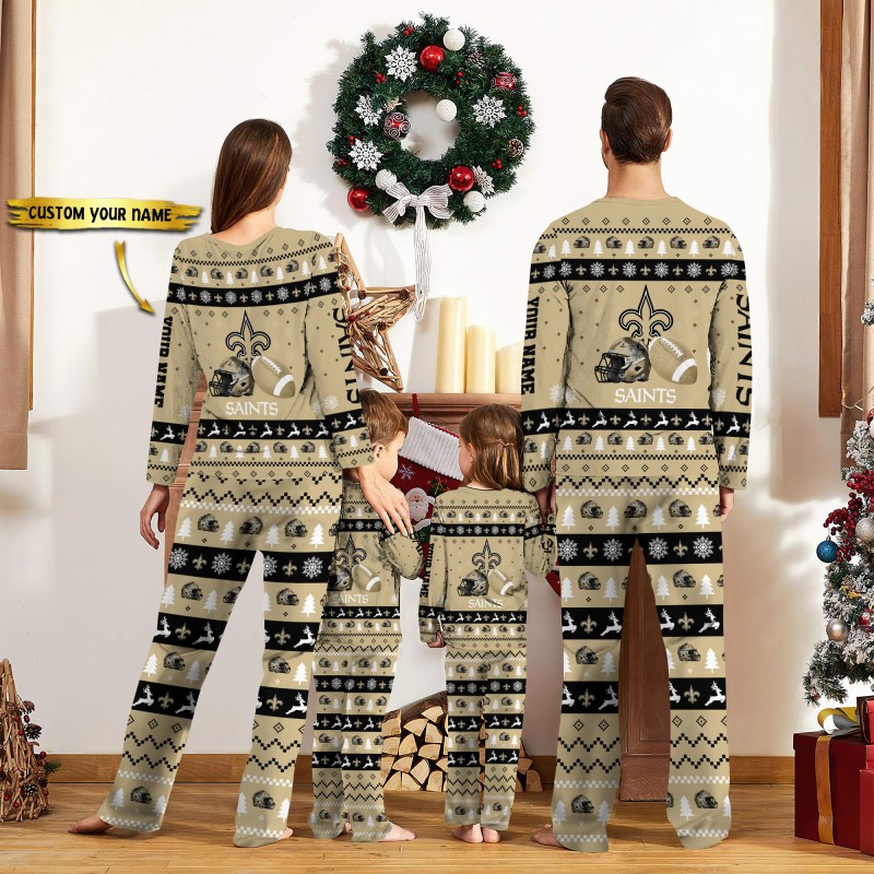 New Orleans Saints Pajamas Set