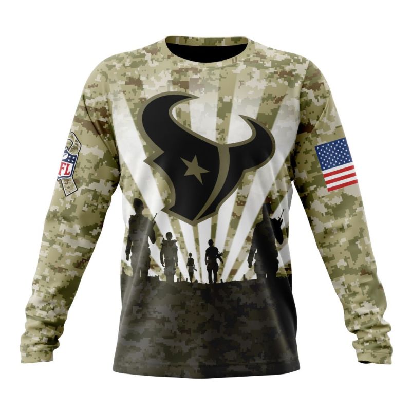 Houston Texans Long Sleeve Front