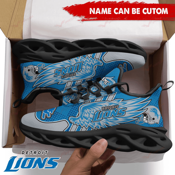 Detroit Lions Sneakers Bottom View