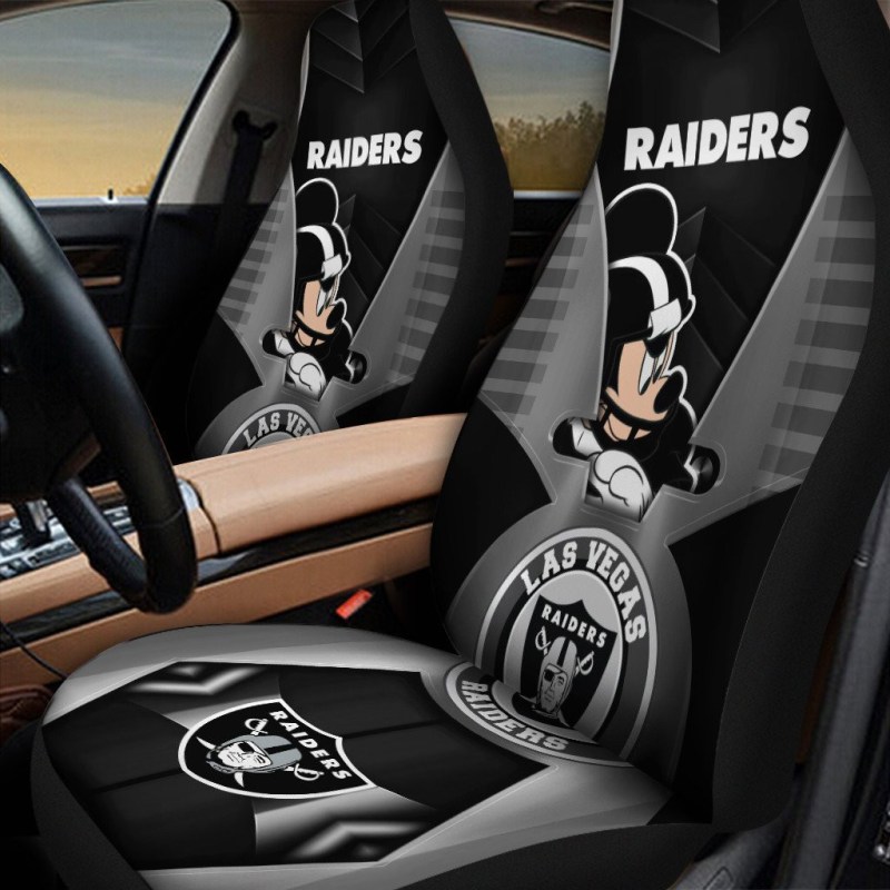 Las Vegas Raiders Car Seat Covers
