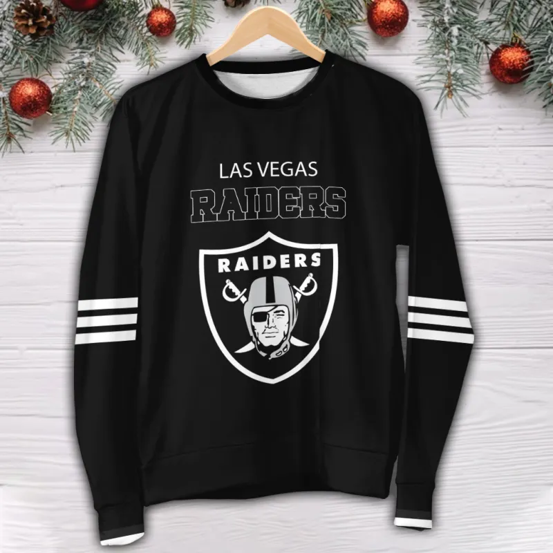 Las Vegas Raiders 3D Printed Sweater