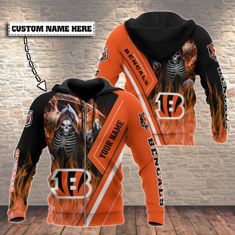 Cincinnati Bengals Hoodie Detail