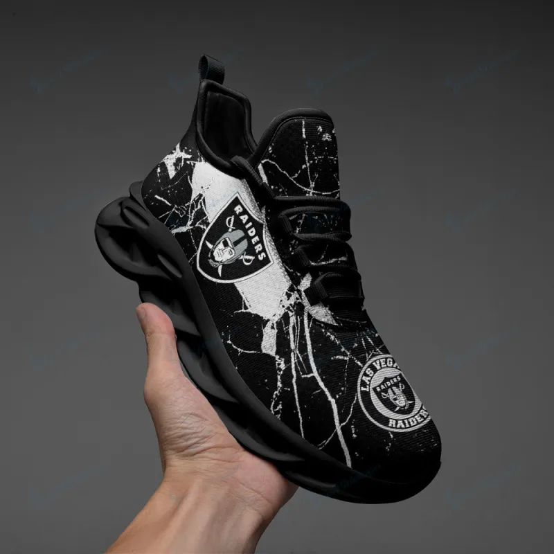 Las Vegas Raiders Yezy Running Sneakers