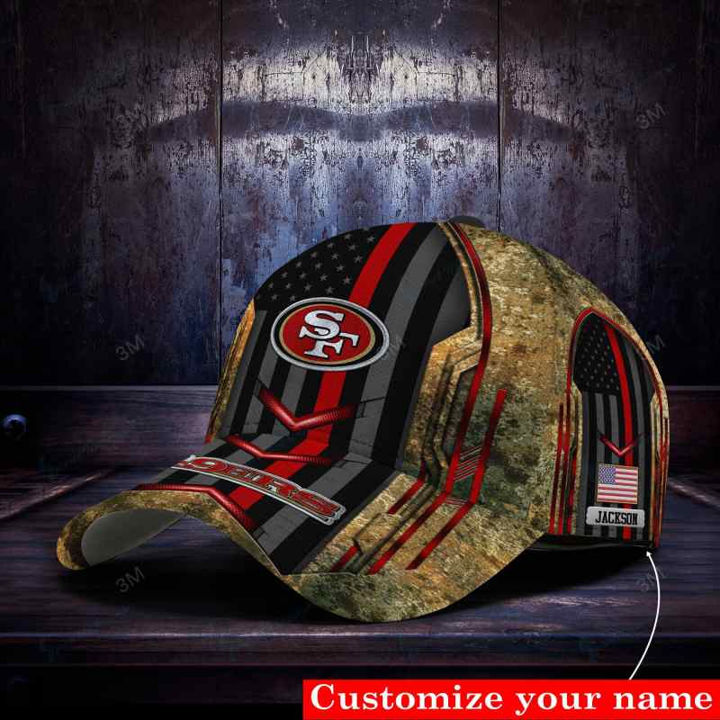 San Francisco 49ers Personalized Classic Cap