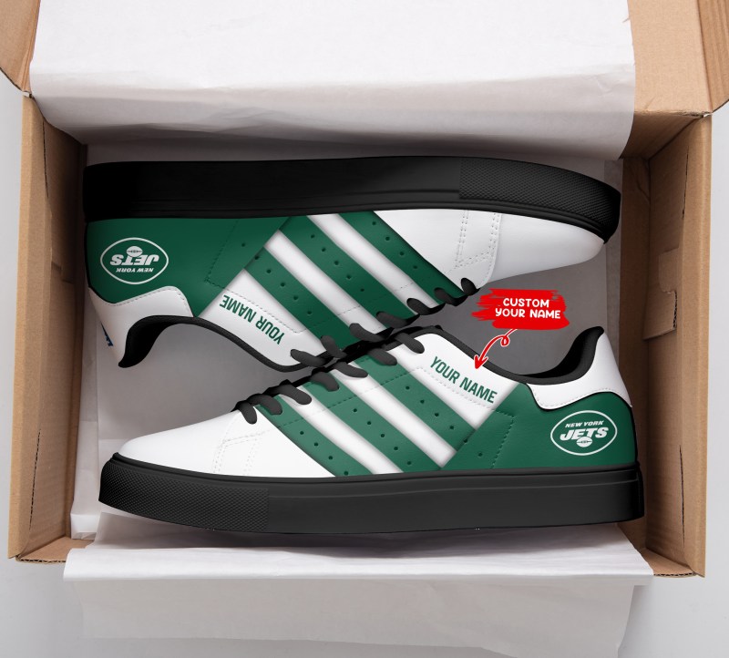 New York Jets Personalized Sneakers with customization