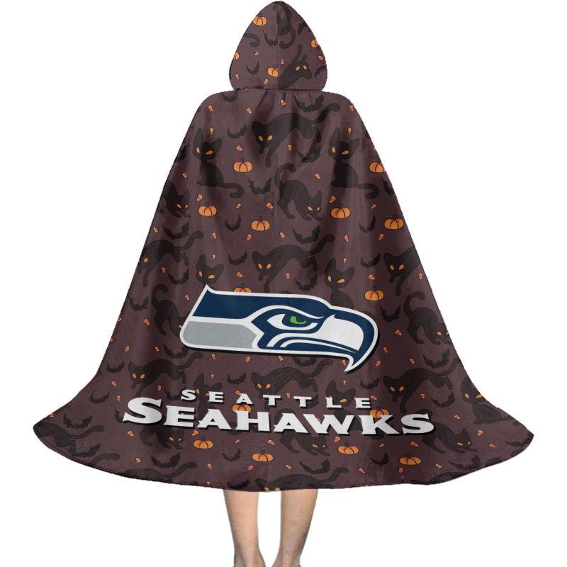 Seattle Seahawks Cloak - Halloween Edition