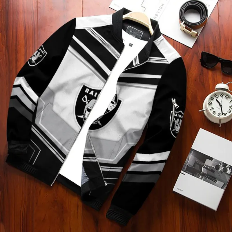 Las Vegas Raiders Bomber Jacket