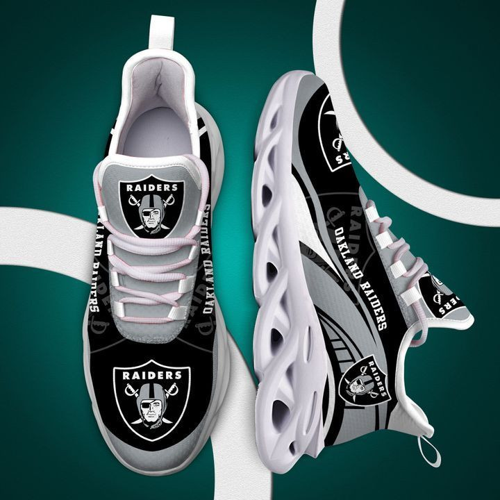 Las Vegas Raiders Yezy Running Sneakers