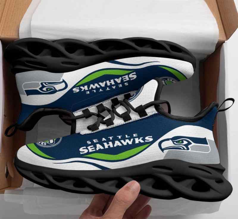Seattle Seahawks Yezy Running Sneakers Lifestyle