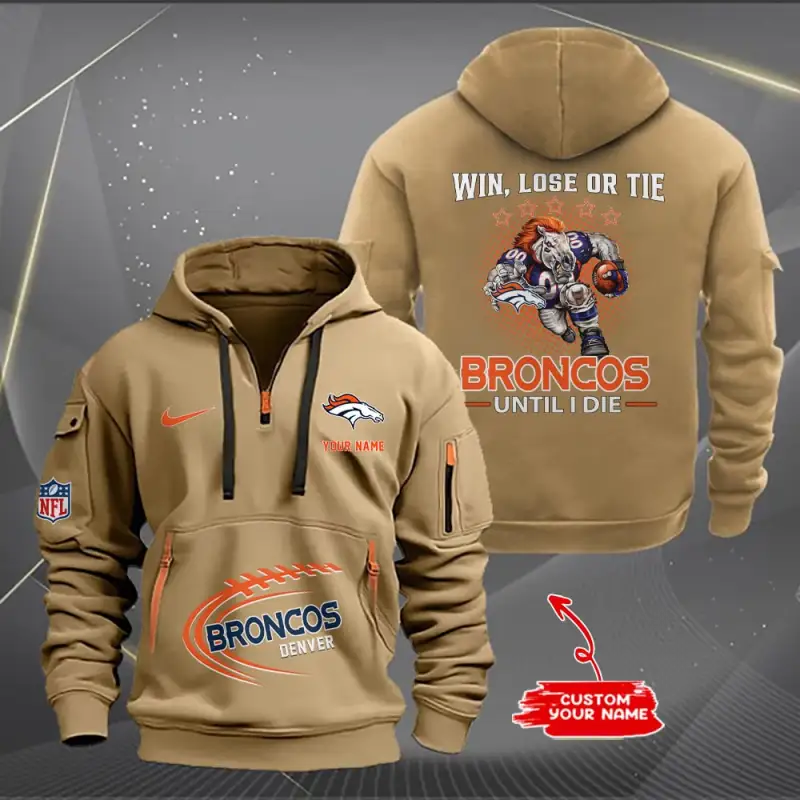 Broncos Hoodie Front View